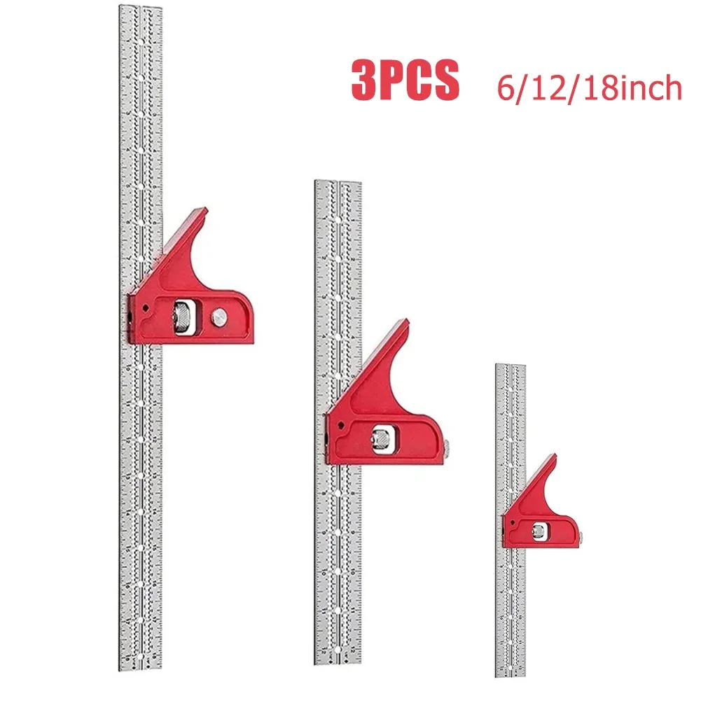 

1PC Woodworking Plastic Calipers Wood Worker Edge Ruler T-type Hole Ruler Stainless Scribing Marking Line Gauge DIY Hand Tools