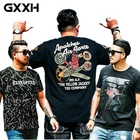 _ 5XL 6XL 7XL GXXH Новая летняя мужская Повседневная футболка свободного кроя, футболка с принтом, большая и Высокая мужская футболка оверсайз высокого качества