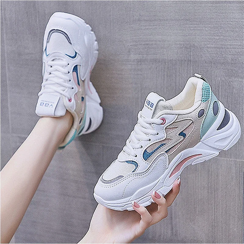 Новинка модная женская обувь BCEBYL для весны и лета популярные дышащие Спортивные