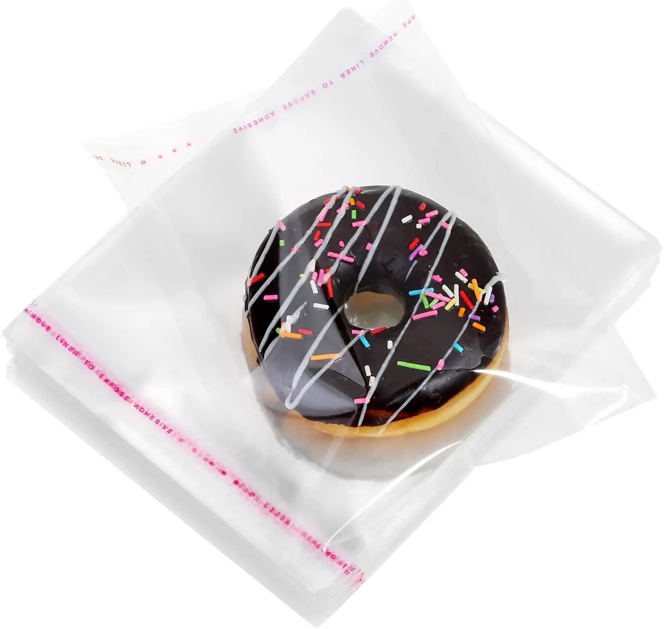 

Transparent Self Sealing Small Poly OPP Plastic Bags Jewelry Party Gift Bag Self Adhesive Cookie Candy Packaging Cellophane Bag