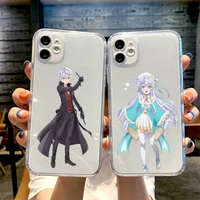 worlds best finest assassin lugh anime phone case transparent for iphone 13 12 11 mini pro x xr xs max 6 6s 7 8 plus se shell