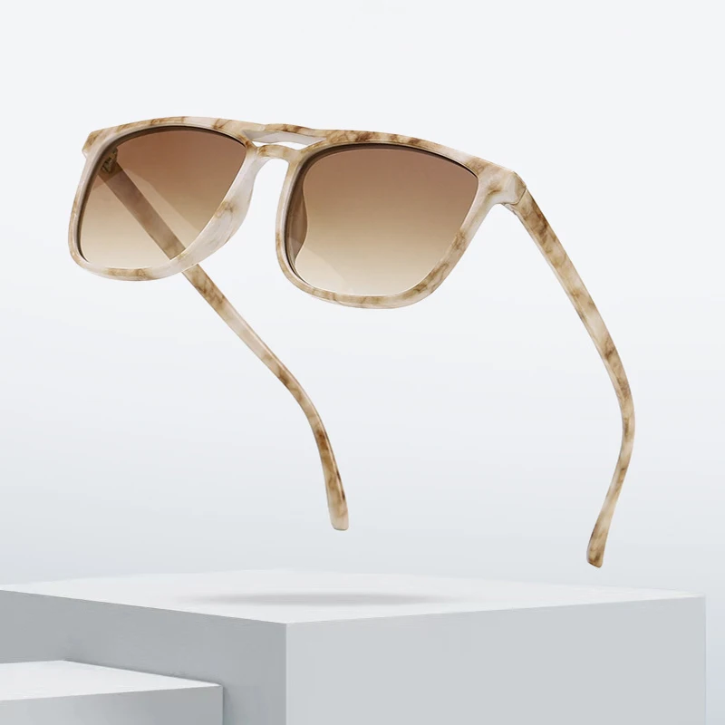 Винтажные квадратные солнцезащитные очки с защитой UV400 для женщин. Стильная