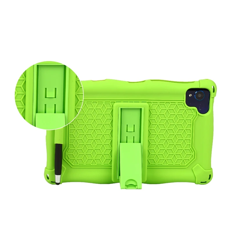 Силиконовый чехол для Samsung Galaxy Tab A7 Lite 2021 8 7 дюйма T220 T225 планшета с ручкой