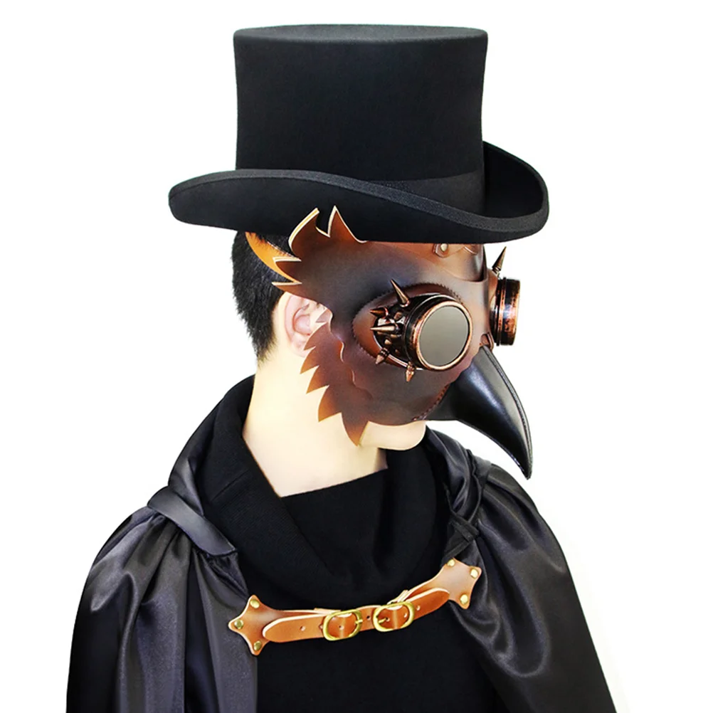 

1Pc Bird Beak Mask Steampunk Plague Beak Mask Party Supplies for Masquerade Costume Party Carnival Performance