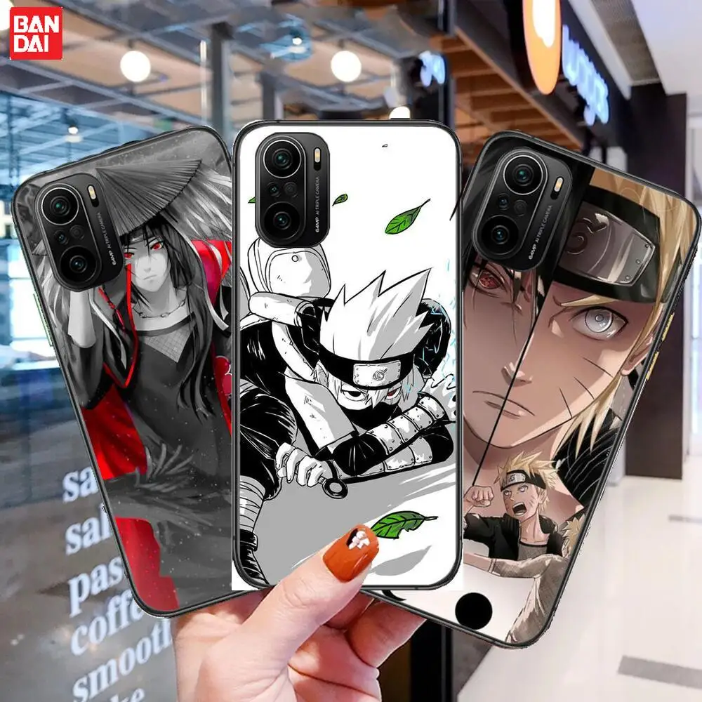 

Naruto Phone Case For xiaomi redmi POCO F1 F2 F3 X3 Pro M3 9C 10T Lite NFC Black Cover Silicone Back Prett mi 10 ultra covers