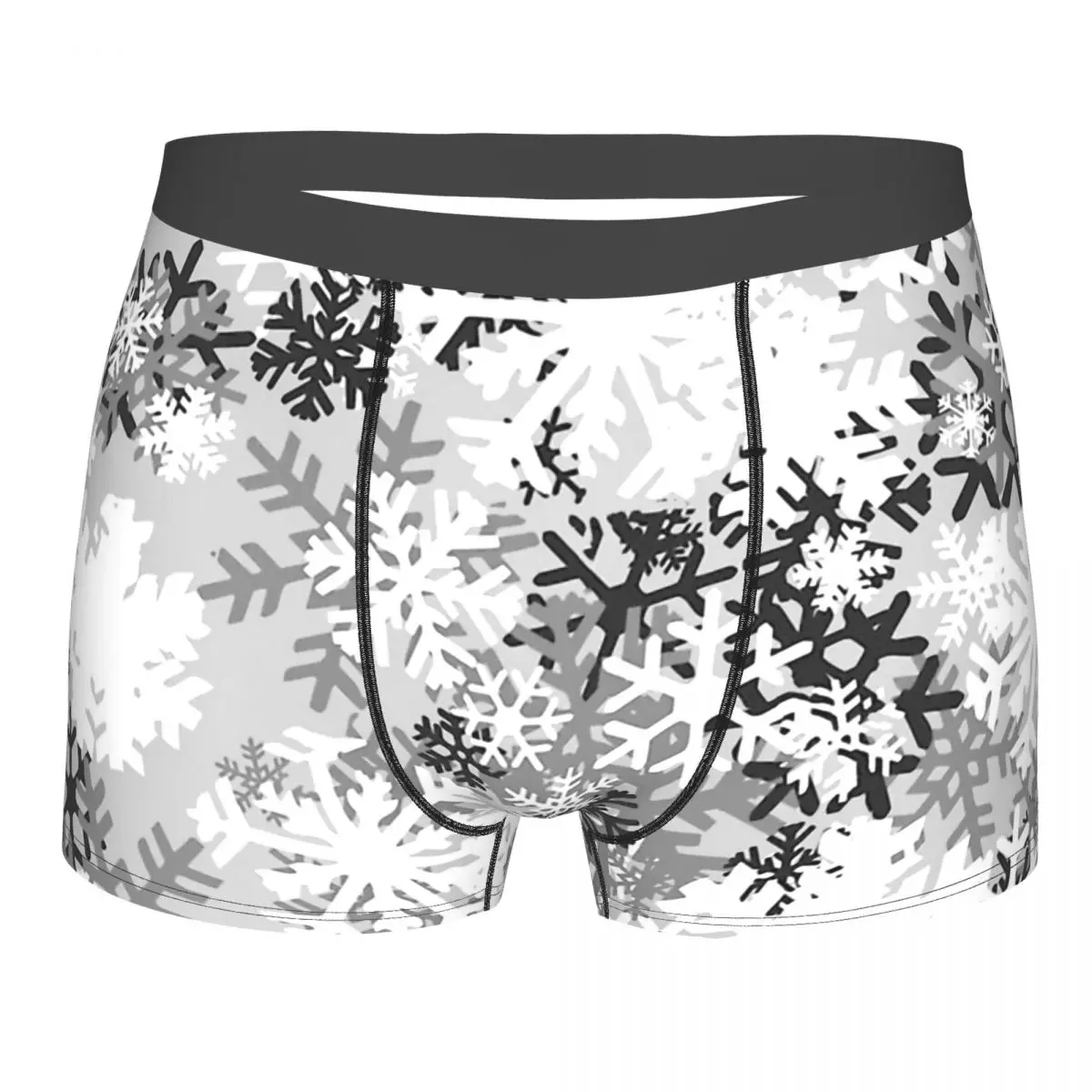 Мужские камуфляжные Трусы со снежинками | Мужская одежда