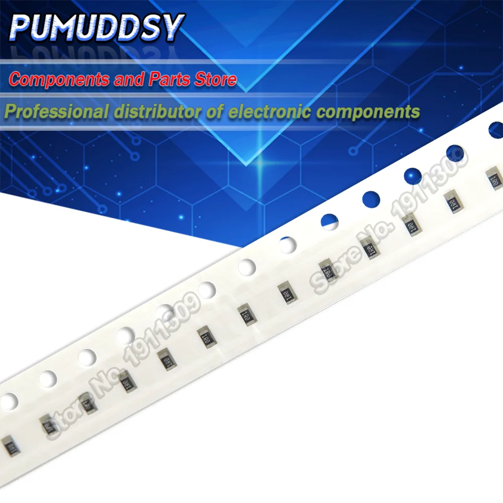 

100PCS 0603 Chip Resistor SMD Accuracy 1% 0 ohm ~ 10M ohm 1K 2.2K 10K 100K 0 1 10 100 150 220 330 ohm 1R 10R 100R 150R 220R 330R