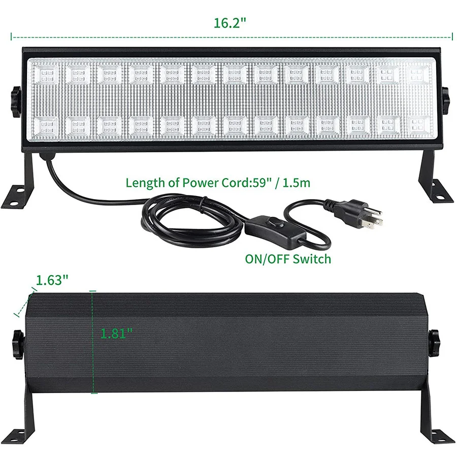 100 Вт 104 флуоресцентный плакат нм