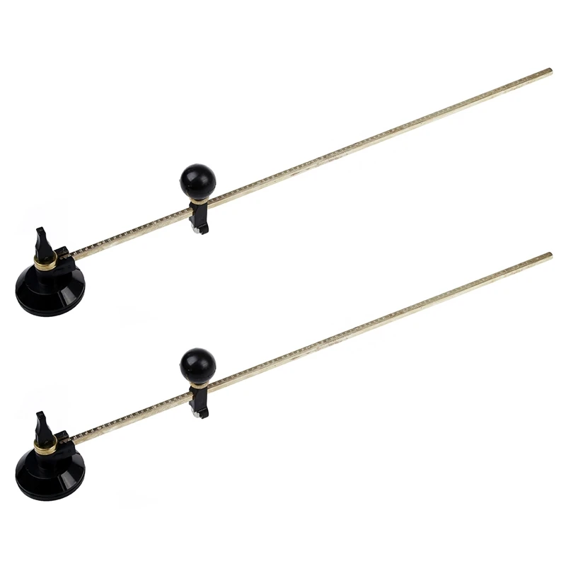 

2X 100Cm Max. Circle Dia Compasses Glass Circle Circular Cutter