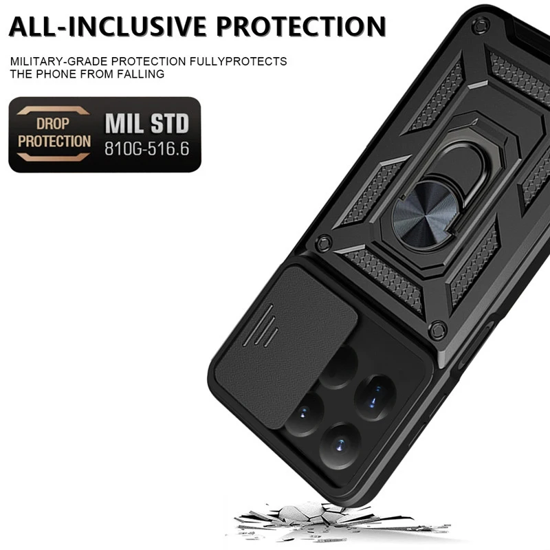 Чехол Skinlee для Xiaomi 17T Pro с кольцом-держателем и защитным силиконовым чехлом для телефона Xiaomi 17T Pro (art.: 3920db1316bf4) - 3920db1316bf4
