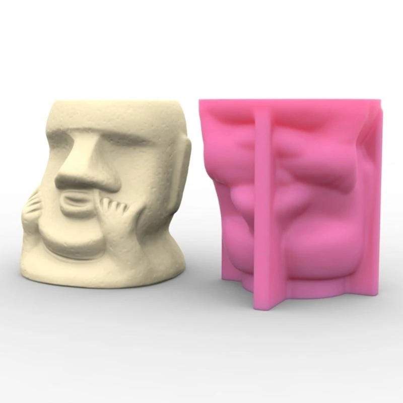 Формы для эпоксидной смолы DIY формы сочных ваз в форме фигурок цветочных горшков