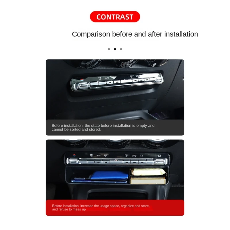 Автомобильные центральные консоли вентиляционная решетка для хранения отделка