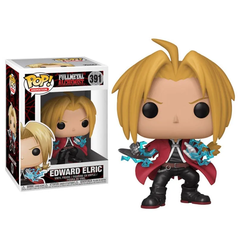 Funko Pop Цельнометаллический алхимик # Кинг Брэдли Эдвард Элрик 733. 391 Альфонс 392 с