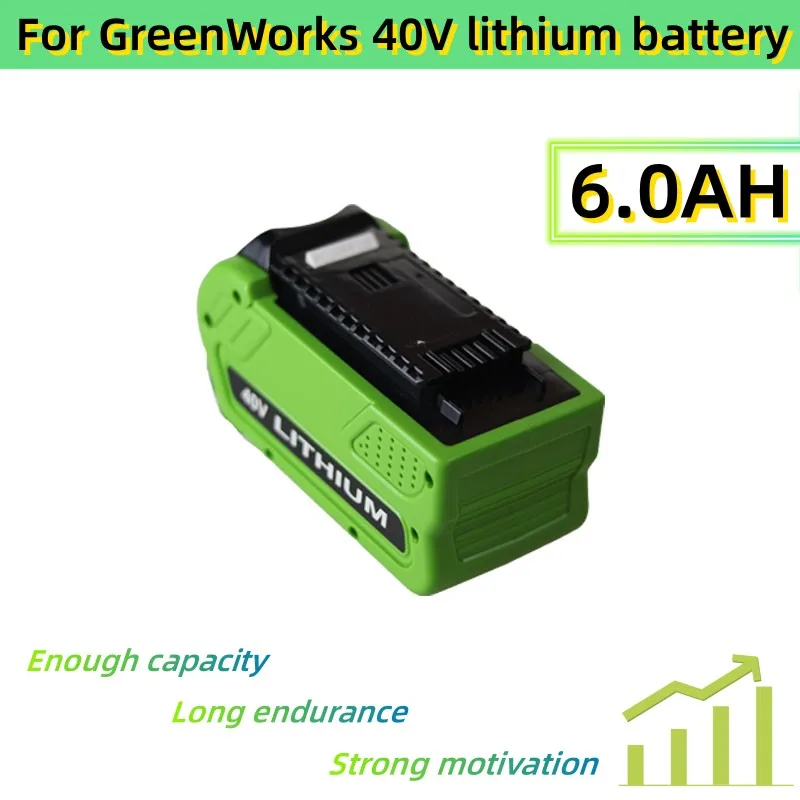 Сменный аккумулятор для GreenWorks 29462 29472 22272G-MAX GMAX Creabest 40 в, 40 в, литий-ионные перезаряжаемые батареи