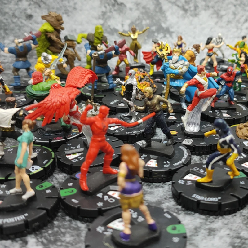 Оригинальные шахматы HeroClix World для празднования дня PI, Marvel, Человек-паук, Халк, флэш-война, Модель настольной игры, капсульные игрушки, коллекционный подарок