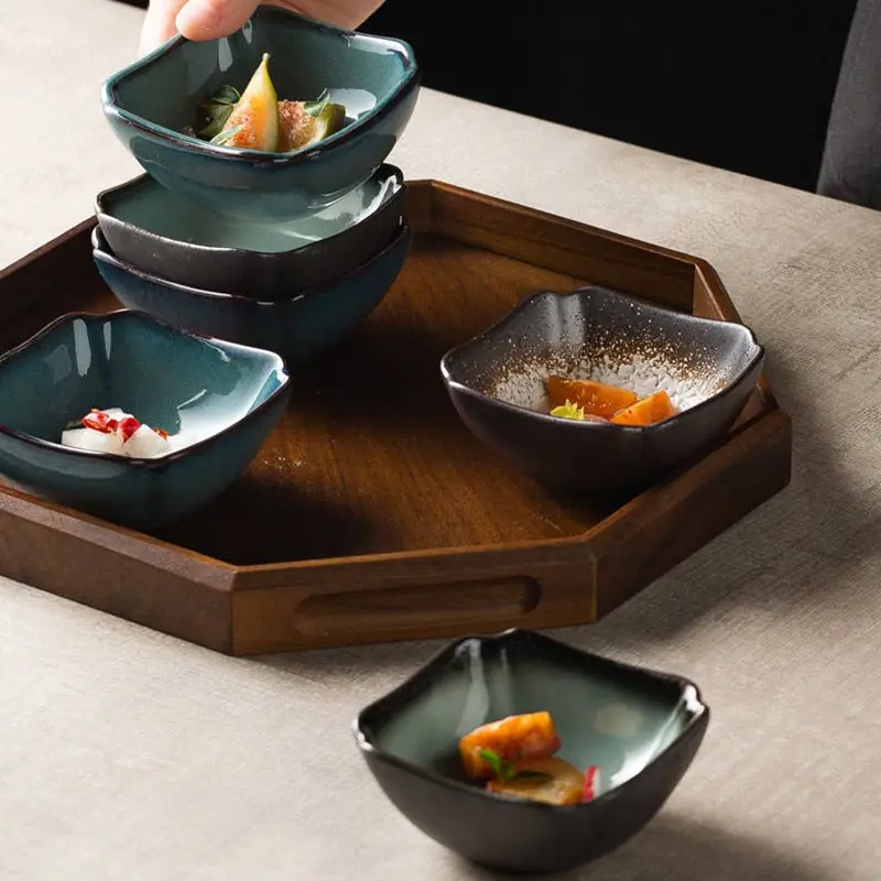 Фарфоровая посуда в стиле ретро поднос для хранения керамических украшений с