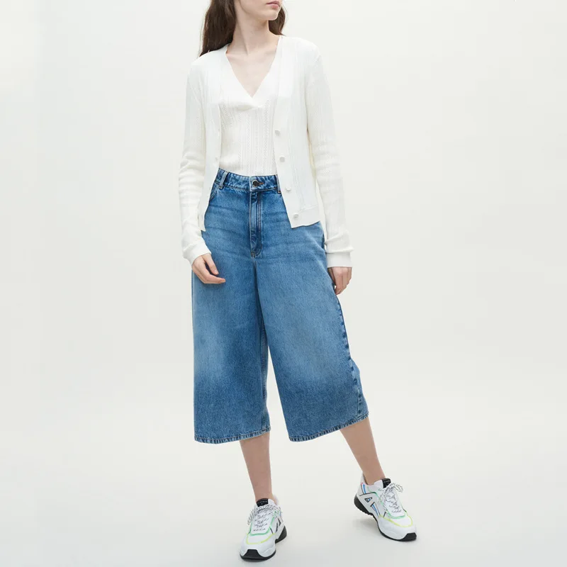 

V-neck Sweater Knitted Cardigan 2022 Autumn New Commuter Single-breasted Long-sleeved Knitted Sweater Women