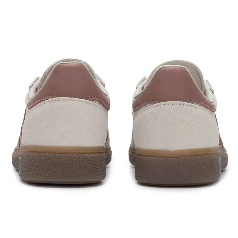 Фото Adidas IH1510 Женские ретро-кроссовки Trefoil с низким верхом из замши и комбинированных материалов, резиновая подошва, модная обувь для прогулок по городу. №3