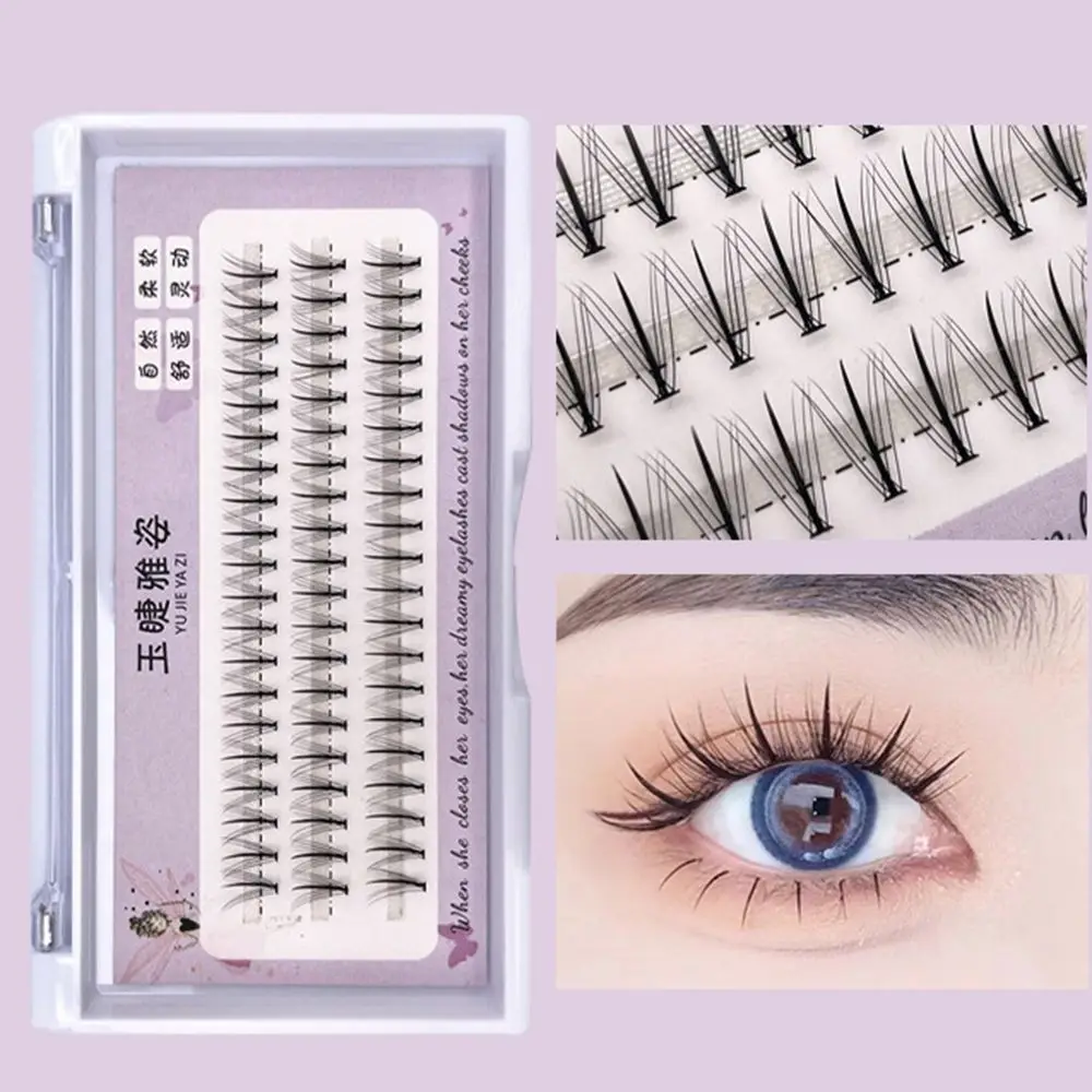 

Сделай Сам красивые мягкие индивидуальные Кластерные ресницы наращивание ресниц сегментированные ресницы пучки зажатые накладные ресниц...