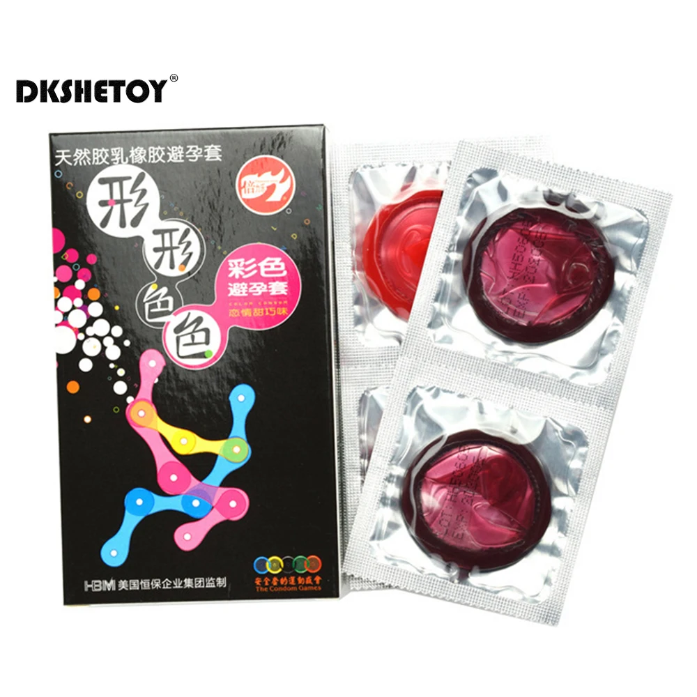 Презервативы с ванильным и шоколадным вкусом 10 шт. |