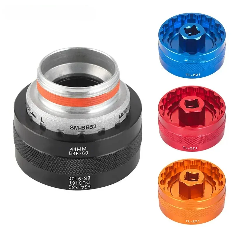 Фото Инструмент для установки и снятия каретки 5 в 1: TL fc24 fc25 DUB BBR60 BB93 Mega EVO BB52 BSA30 BB386, ключ для ремонта. №2