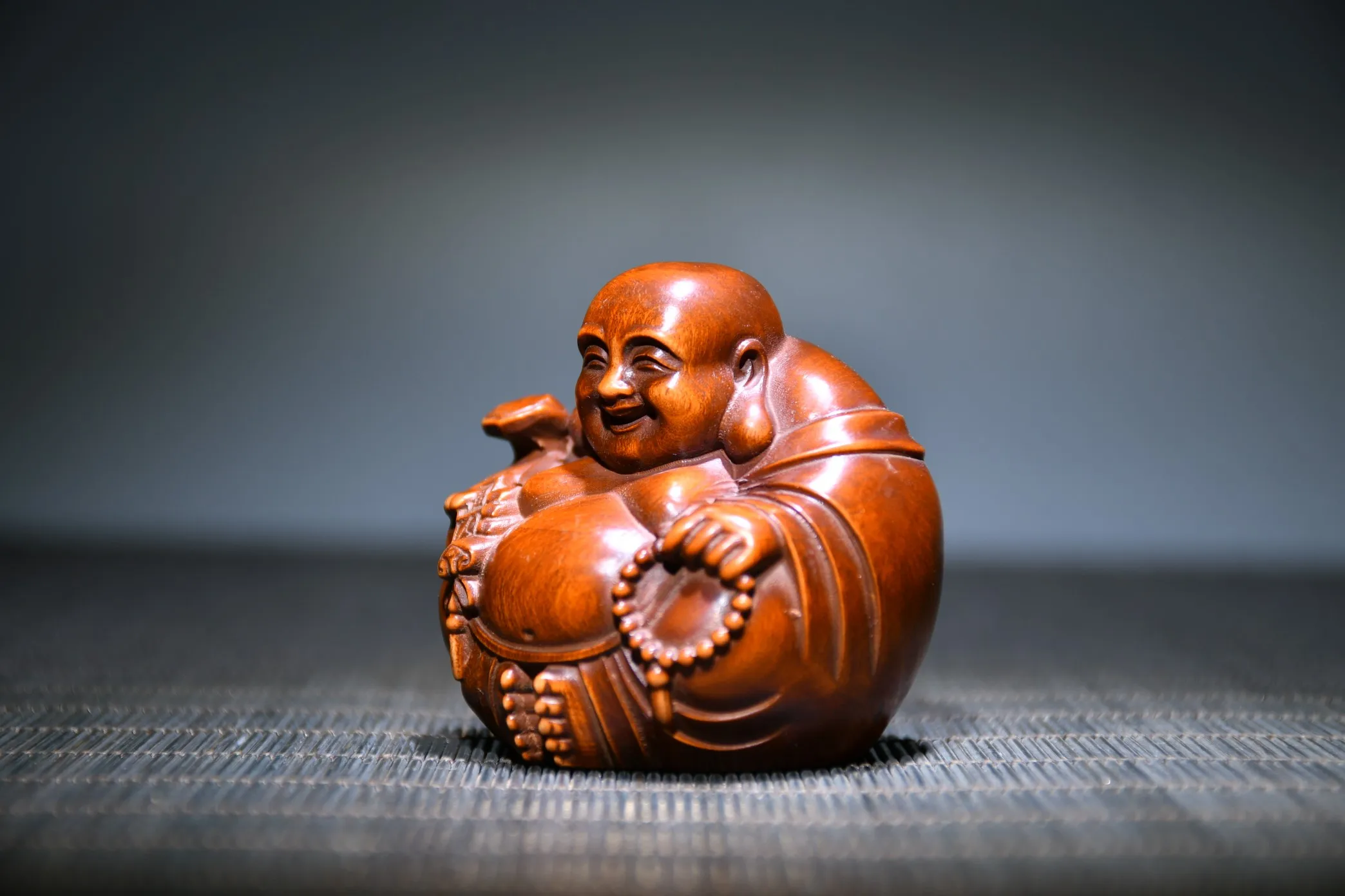 Китайская народная коллекция 6 дюймов старая бронзовая латунная патина