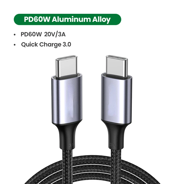 

Free Shipping Free Shipping for Xiaomi MacBook iPad 5A Mobile Phone Cord USB Cable Type C USB Cable PD100W USB C to Type C Fast