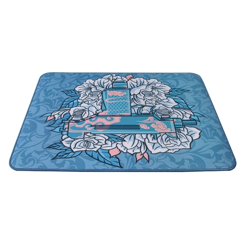 

Smooth Large Mouse Pad with Stitched Edge Synthetic Fiber Micro-coat Mouse Mat