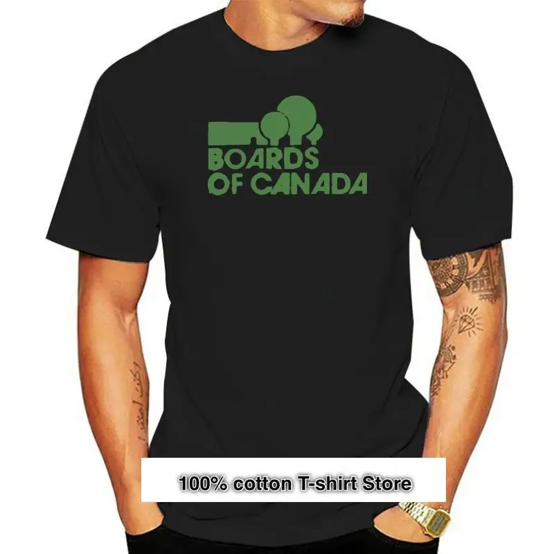 

Camiseta negra con diseño de logotipo BOC de tablero limitado de Canadá, camisetas de moda de talla S-5XLNEW