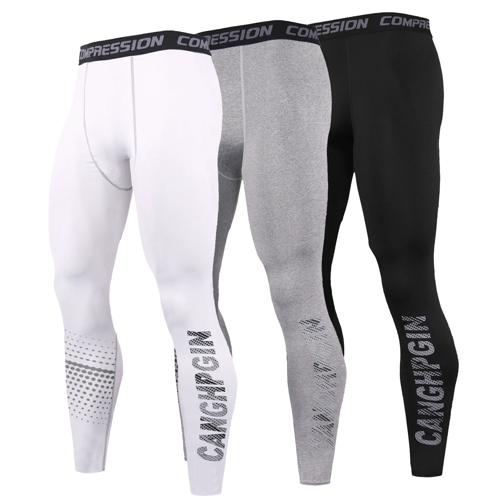 

2022 New Dot Letter Pants Men's Sports Quick Drying Pants Small Foot Fitness Pants Legging Running Pants