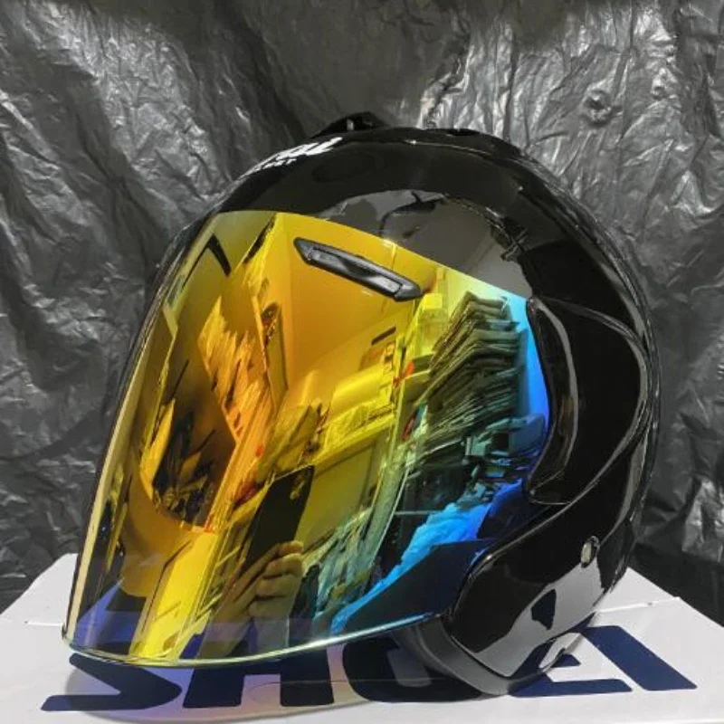 

Шлем мотоциклетный RAM4, с открытым лицом, 3/4