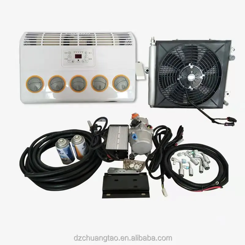 Parking Cooler 12v 24v Electric Heavy Car Truck Cab Sleeper Air Conditioner