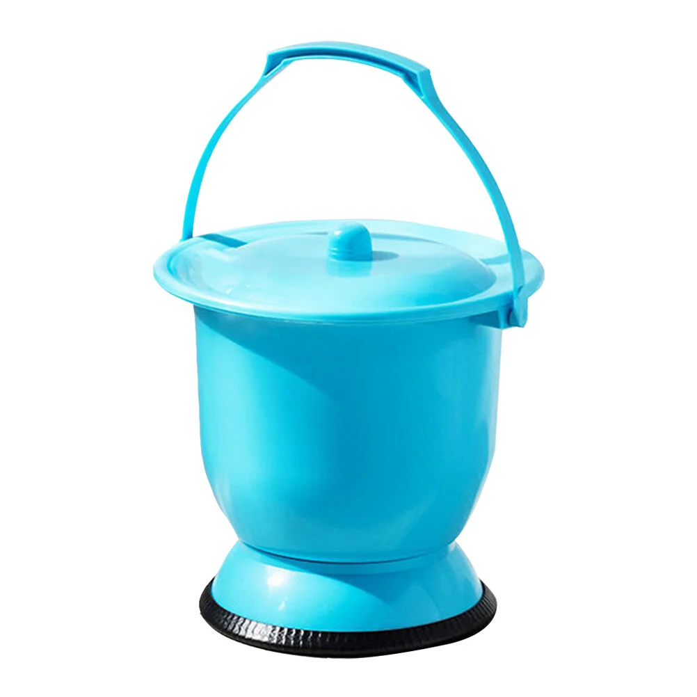 

Stand Portable Urine Pot Chamber Household Spittoon Plastic Spittoons Lid Night
