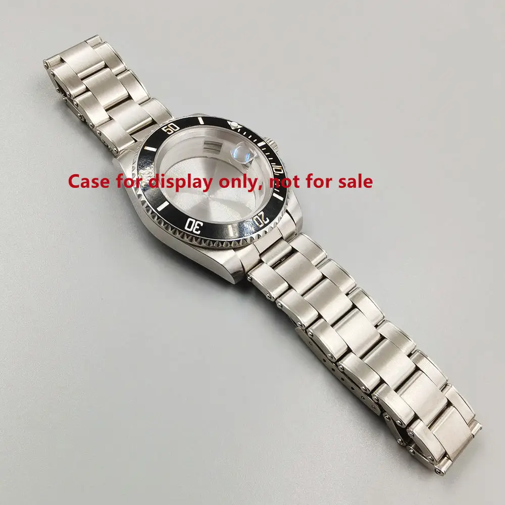 Luxury 19mm 20mm 316L Stainless Steel Rivet Curved End Screws Oyster Watch Band Strap Bracelet Fit For RLX Watch