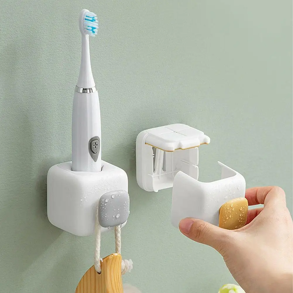 

Электрическая стойка для зубных щеток, держатель, стеллаж для хранения, Быстросохнущий настенный кронштейн с крючком, инструменты для ванн...