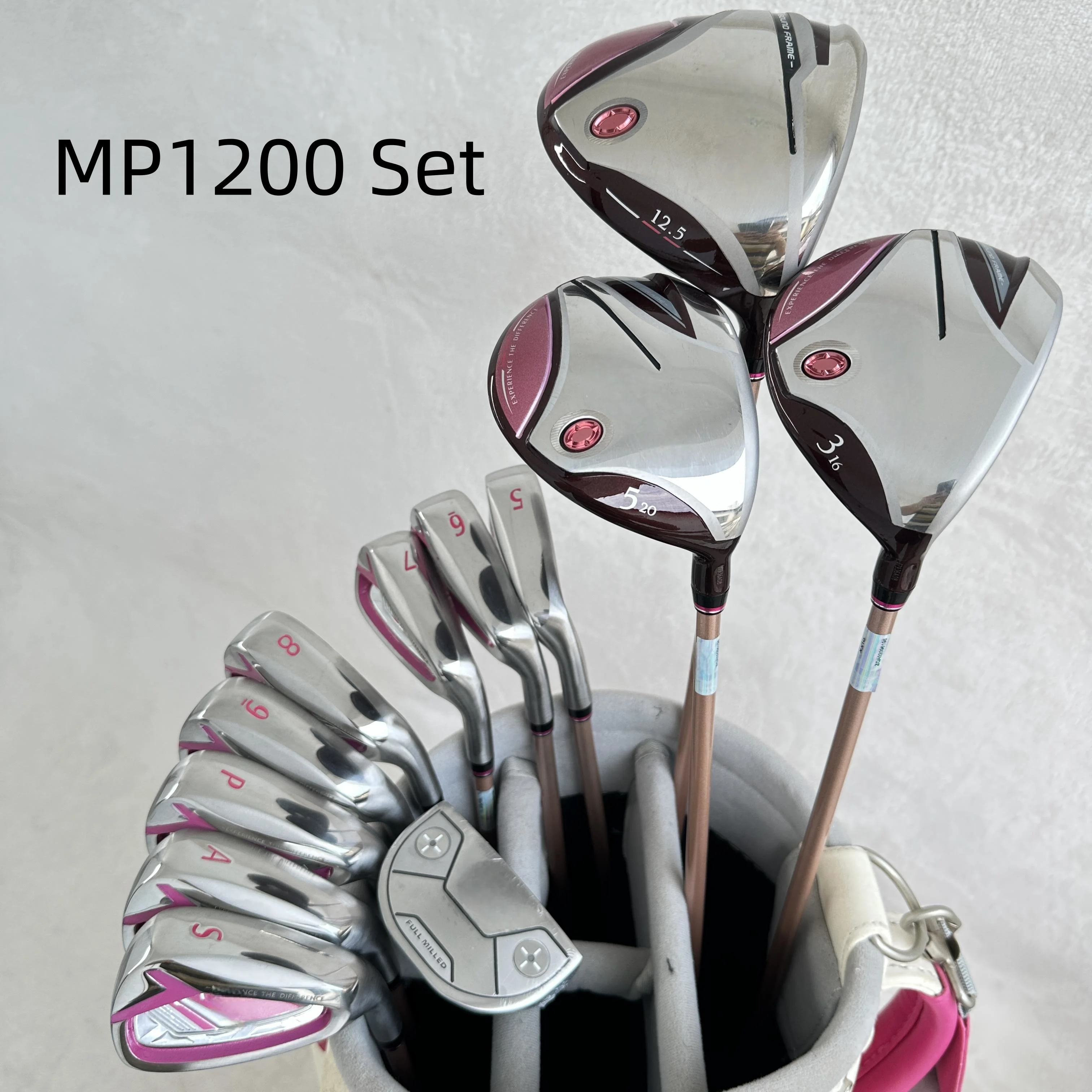 

Women golf clubs MP1100 set MP1200 set of graphite shaft Flex L with head cover（no Golf bag)