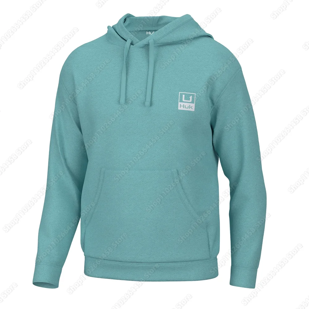 HUK Hoodie Sweater Men/Women Long Sleeve Fishing Shirt Pullover Jacket Windproof Hoodie Fishing Sweatshirt Coat Warm Ropa Pesca