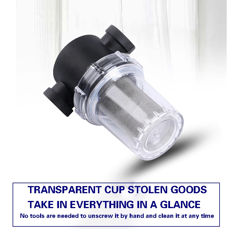 

Сетчатый фильтр для садового пруда 20 мм/25 мм/32 мм, водяной насос для полива, трубопровод с высоким потоком, фильтр для орошения садового пруда