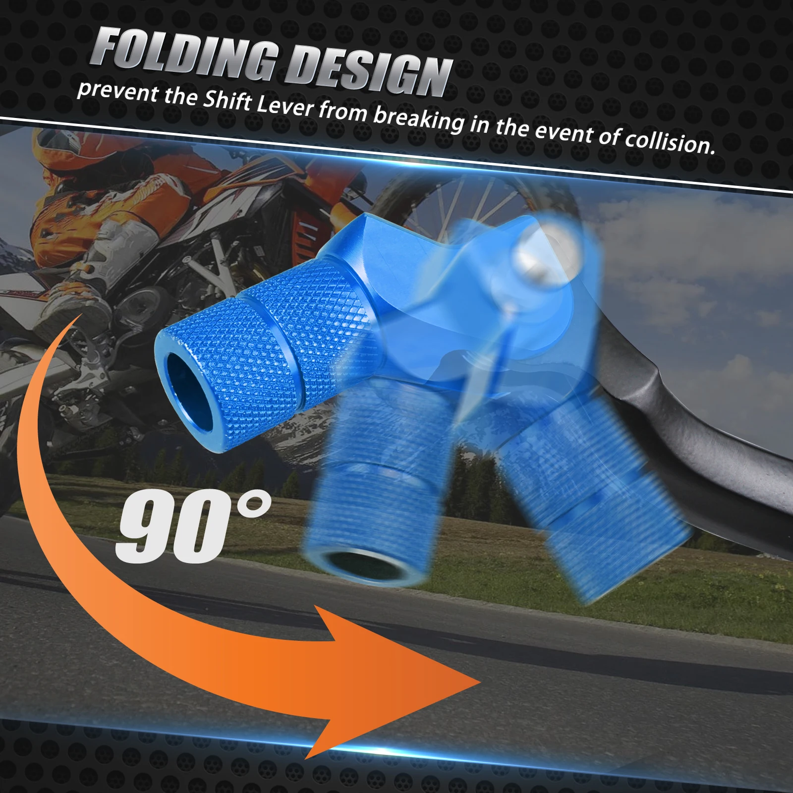 Кованый рычаг переключения передач для Husqvarna 701 ENDURO SUPERMOTO 2016-2022 TE FE FC TC TX FX FS 125 250 300