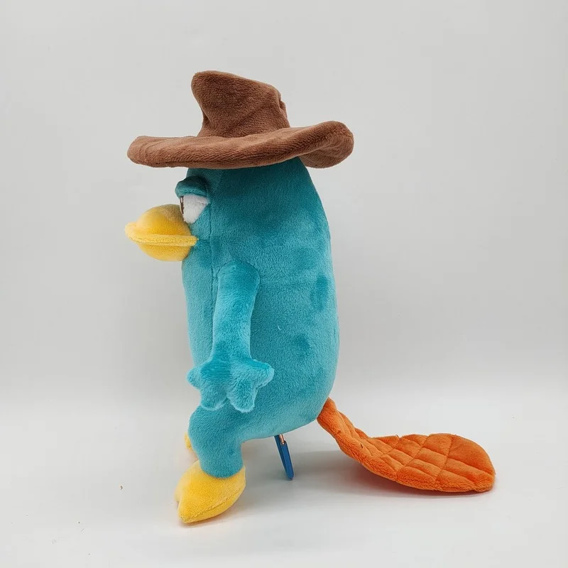 Фото Игра Perryed Of the Platypus, плюшевая игрушка, 25 см, зеленая плюшевая кукла, мягкие набивные животные, плюшевые игрушки для детей, подарки для детей №4