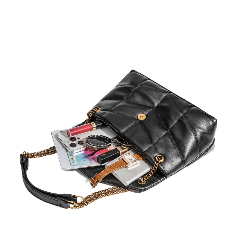 Новая женская простая сумка модная повседневная темпераментная через плечо