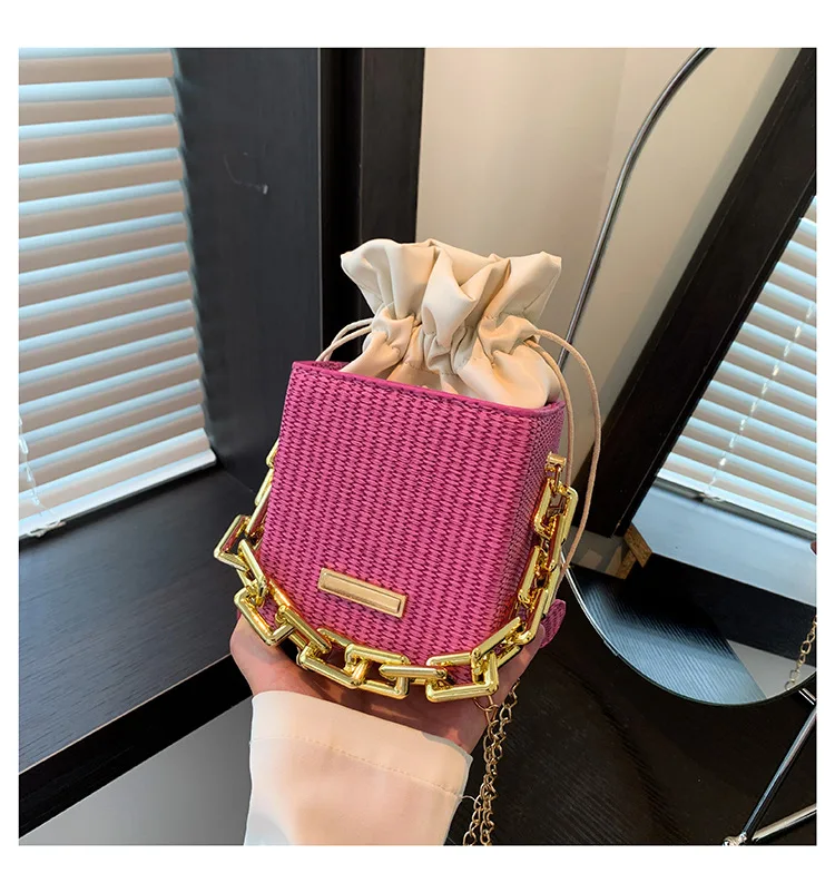 

Girls Chain Handbag 2023 Fashion One Shoulder Crossbody Small Square Bag Women's Candy Bag