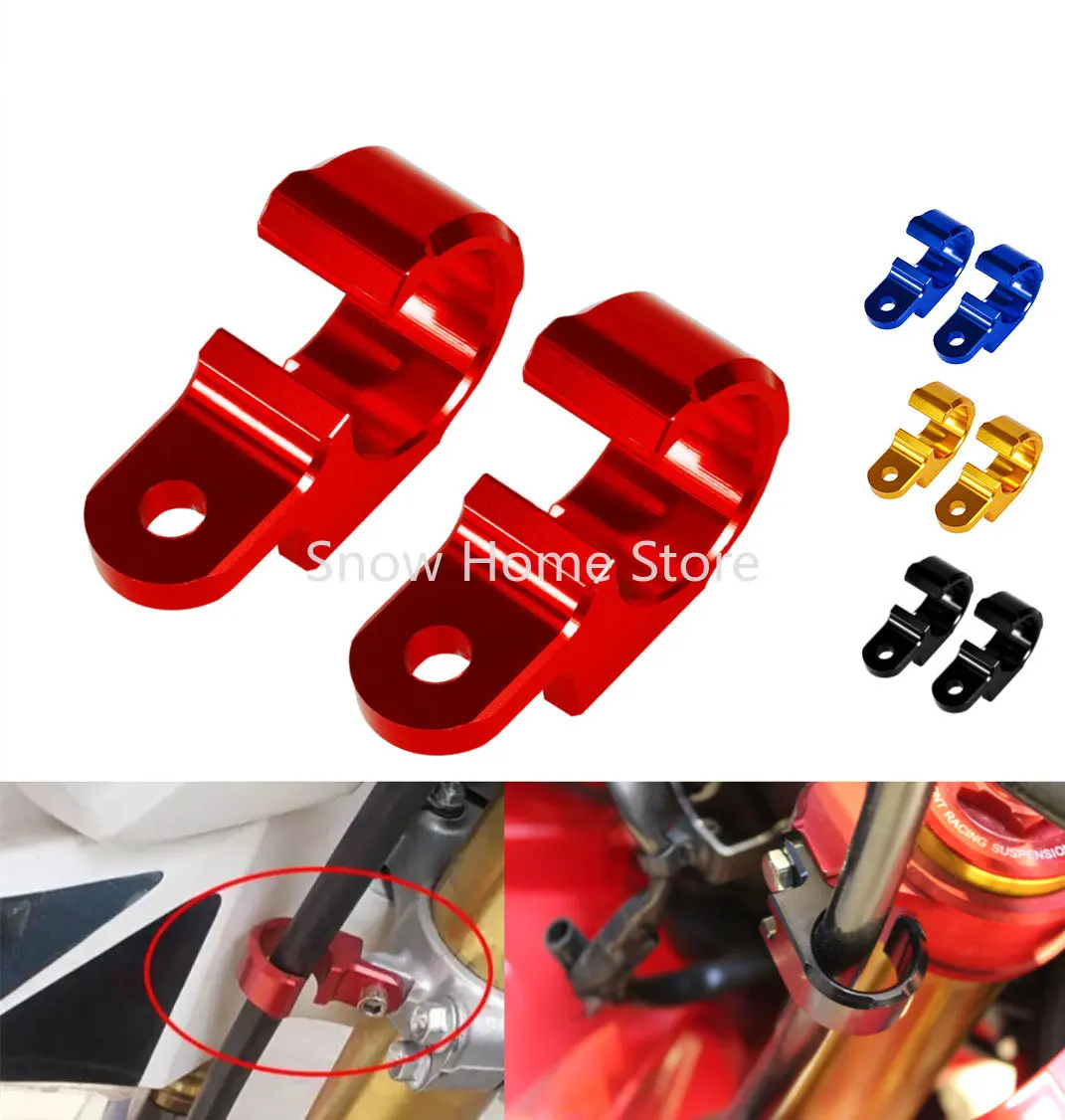 

Off-Road Motorcycle Modification Accessories Parts Personality Aluminum Alloy Wire Clip