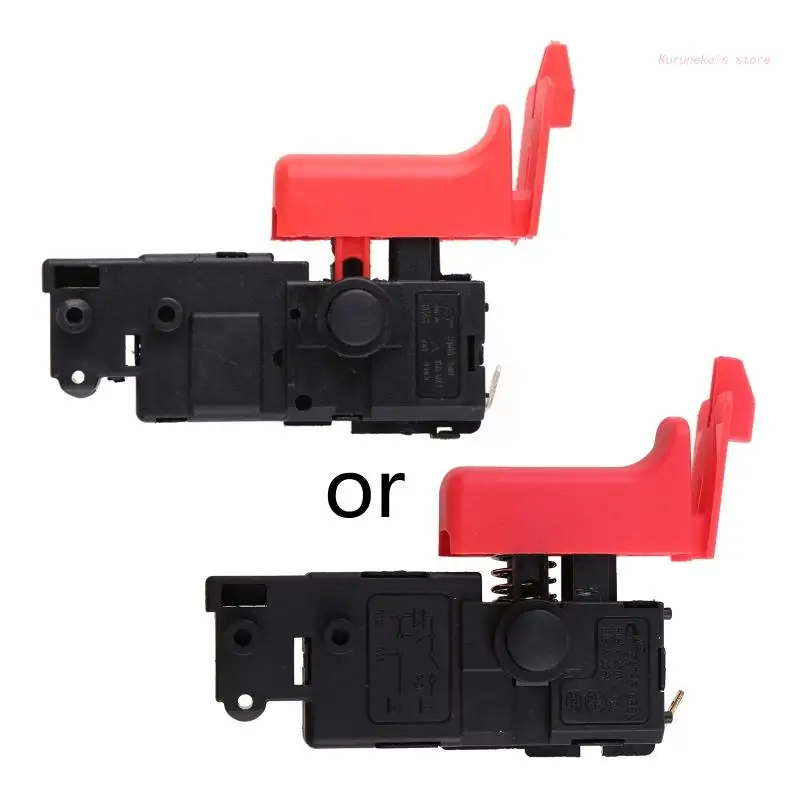 

Speed Control Trigger Switch Suitable for BoschGBH2-20/26 Light Duty Electric Hammer Switch AC 250V 4A 5E4 HX6D