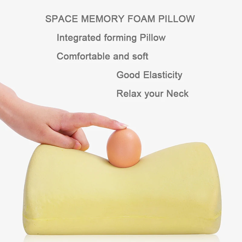 Подголовник автомобильного сиденья подушка для шеи удобная из пены с эффектом