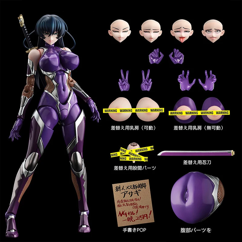 

Anti-Demon Ninja Asagi Hentai Action Figure Igawa Asagi PVC Sexy Anime Figure Toy Model Adult Collection Dolls Gift Home Decor