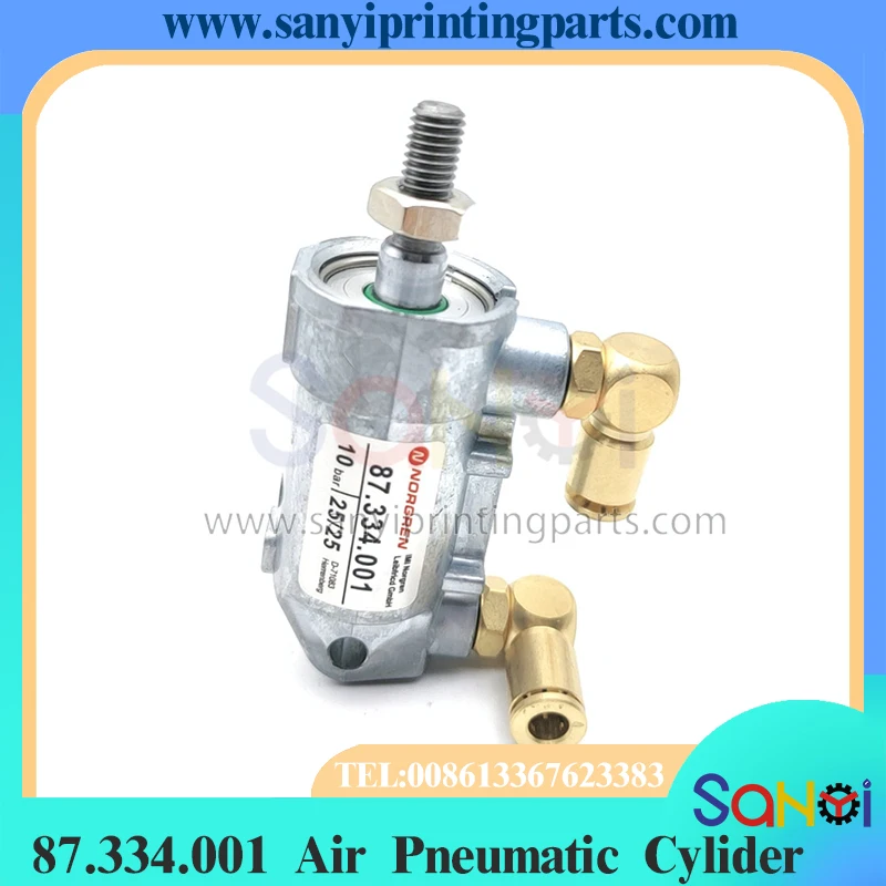 Лучшее качество 87.334.001 пневматический Cylider D25 H25 для печатных машин Heidelberg SM74 SM102