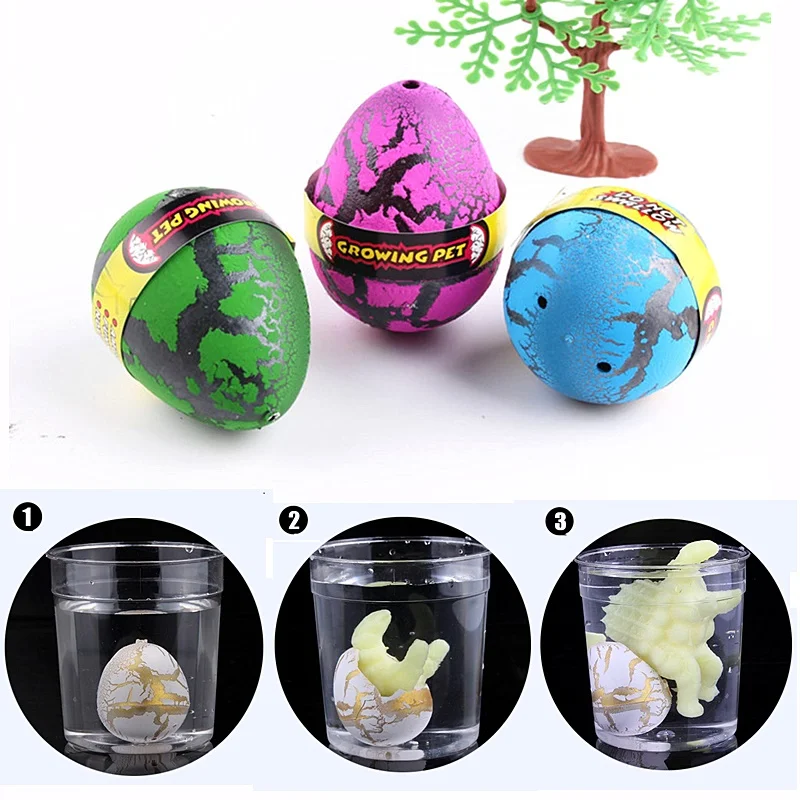 

1Pcs Toys for Children Dinosaur Eggs Hatching In Water Large Size Water Growing EggsNovelty Kids Toys Educational Gift