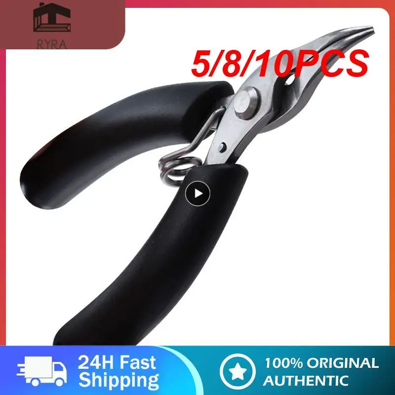 

5/8/10PCS Protable Antiskid Diagonal Pliers Mini Wire Cutter Pliers Suitable For Any Mechanical Tool Box Cutting Pliers