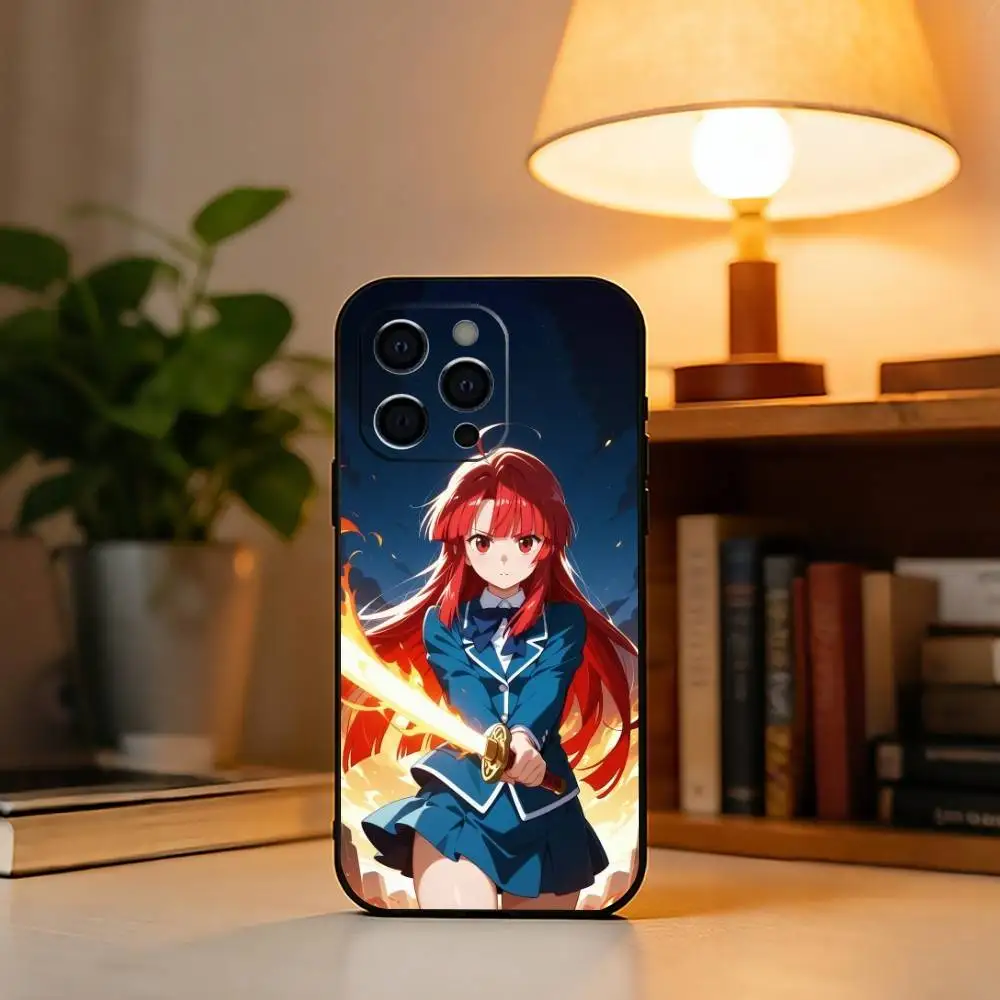 Чехол для телефона F-Firebending A-Ayano K-Kannagi для iPhone 17, 16, 15, 14, 13, 12, 11 Plus, Pro Max и других моделей, мягкий черный чехол (art.: 3920da0db079d) - 3920da0db079d
